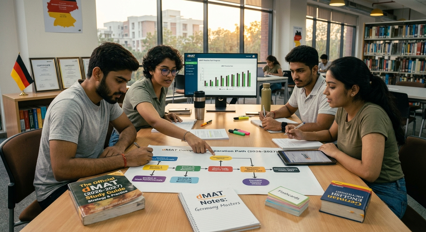 The dMAT does not follow a traditional exam syllabus the way JEE or CAT does. However, based on the structure of the test and g.a.s.t. published framework.