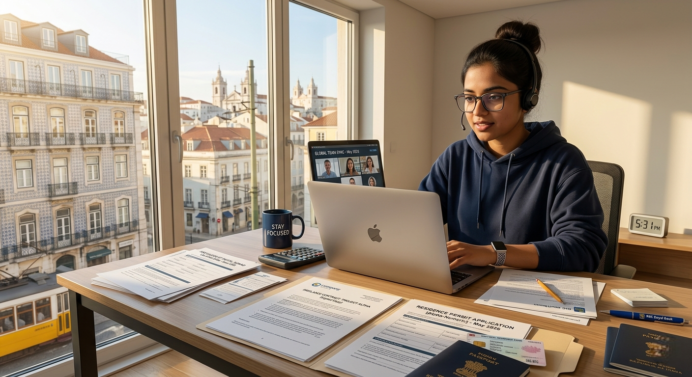 remote work abroad after graduation for Indian students using digital nomad visa pathways in 2026