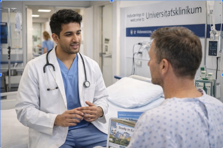 German language required for medical studies in Germany