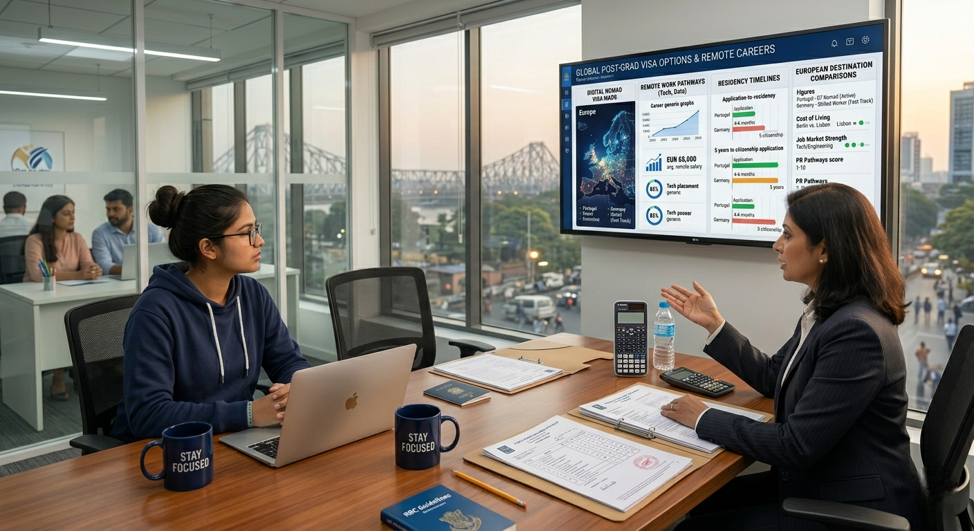 study abroad consultancy guidance for digital nomad visas and remote work pathways after graduation in 2026